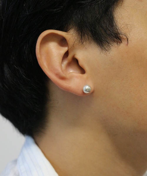 mi 片耳ピアス silver925】StabOneearPierce8mmSV/ スタッブ 片耳ピアス8mmシルバー