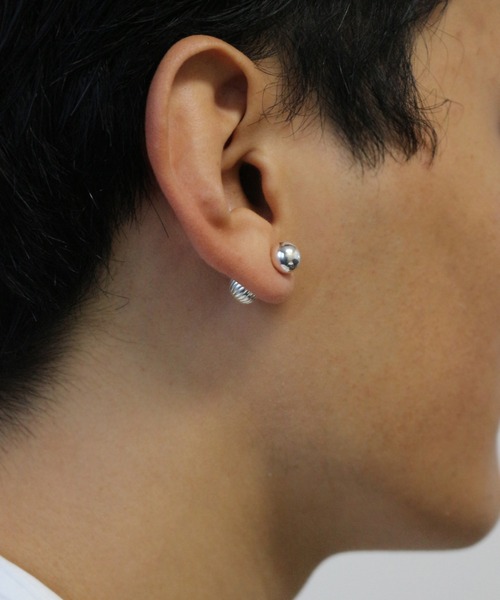 silver925】StabOneearPierce8mmSV/ スタッブ 片耳ピアス8mmシルバー