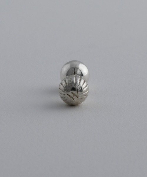 whoseA（フーシー）の「【silver925】StabOneearPierce8mmSV/ スタッブ 片耳ピアス8mmシルバーボール（ピアス（片耳用）・レディース・シルバー・FREE）」の11枚目の写真