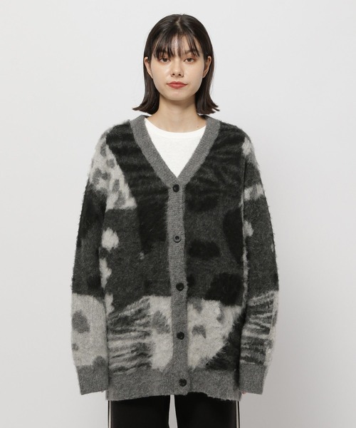niko and...(ニコアンド)の「レオパードフラワーMIXカーディガン(カーディガン/ボレロ・レディース・ブラウン/グレー/ブルー・FREE)」の19枚目の写真
