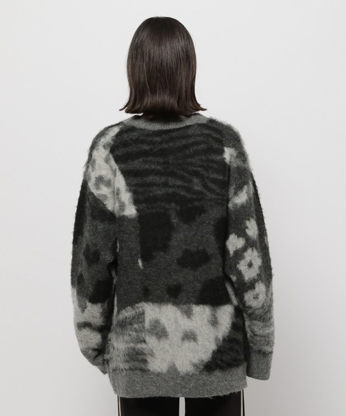 niko and...(ニコアンド)の「レオパードフラワーMIXカーディガン(カーディガン/ボレロ・レディース・ブラウン/グレー/ブルー・FREE)」の21枚目の写真