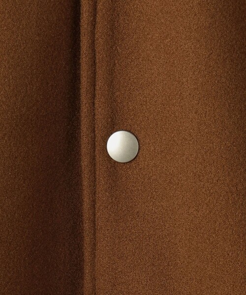 green label relaxing(グリーンレーベルリラクシング)の「【WEB限定】<GLR or>スタジアム ジャンパー ブルゾン -ユニセックス(スタジャン・メンズ・ブラック/ブラウン・S/M/L)」の17枚目の写真