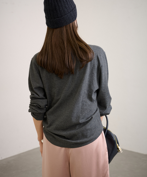 extreme cashmereニットポロシャツベージュ EXTREME CASHMERE/エクストリームカシミヤ X herman C/CA