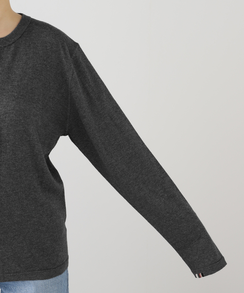 extreme cashmere エクストリームカシミア　長袖ニット extreme cashmere(エクストリームカシミヤ)】 KID CREWNECK