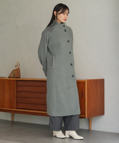 TRUDEA（トルディア）の「スタンドマニッシュコート（その他アウター・レディース・イエロー/カーキ/グレイッシュベージュ・SMALL/MEDIUM/LARGE）」の19枚目の写真