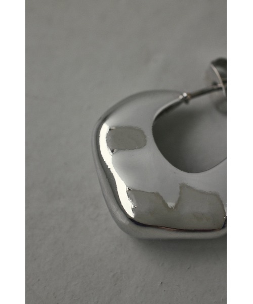 STYLEMIXER（スタイルミキサー）の「スクエアハーフピアス（ピアス（両耳用）・レディース・ゴールド/シルバー・FREE）」の9枚目の写真