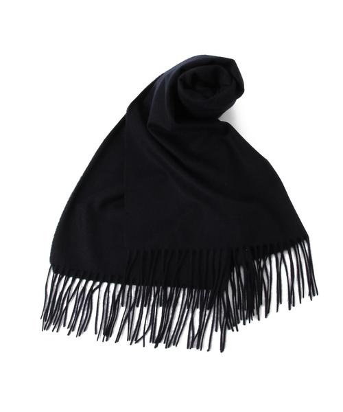BEAUTY&YOUTH UNITED ARROWS(ビューティーアンドユースユナイテッドアローズ)の「BY カシミヤ ソリッド ビッグ ストール◆(マフラー・メンズ・ダークグレー/ネイビー・フリー)」の9枚目の写真