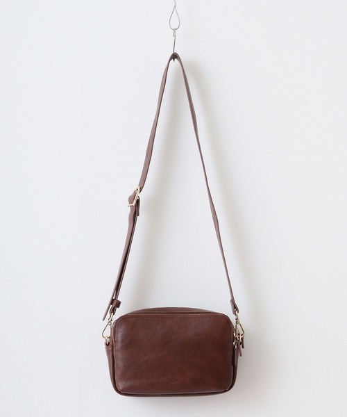 Pisoraro スムース お財布ショルダーバッグ（ショルダーバッグ）｜FUNALIVE（ファンアライブ）