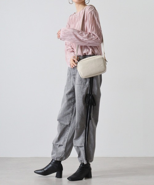 Pisoraro スムース お財布ショルダーバッグ（ショルダーバッグ）｜FUNALIVE（ファンアライブ）