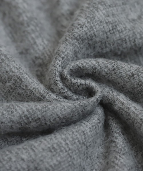 antiqua(アンティカ)の「Vネックニット(ニット/セーター・レディース・ダークグレー/グレー・ONESIZE)」の12枚目の写真