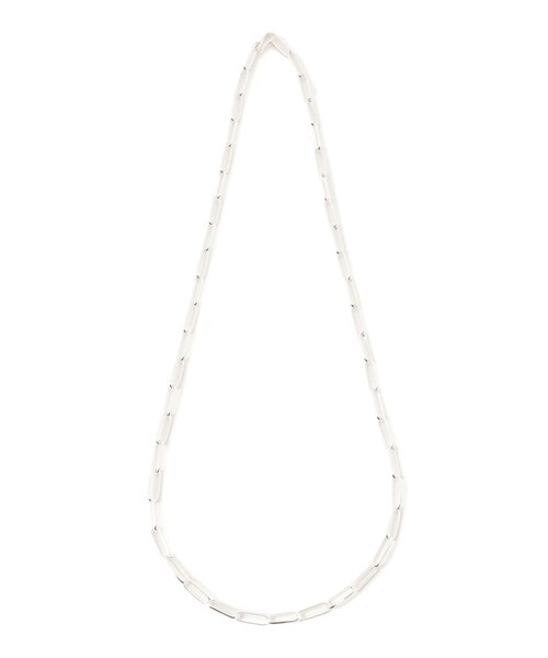 B:MING by BEAMS(ビーミングバイビームス)の「オーバル チェーン ネックレス(ネックレス・メンズ・シルバー・ONE SIZE)」の4枚目の写真