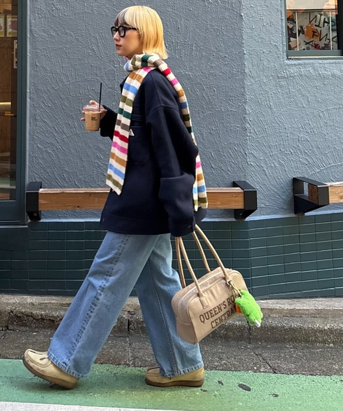 CIAOPANIC TYPY（チャオパニックティピー）の「【UNISEX】ロゴボストンバッグ（ボストンバッグ・メンズ・レッド/ネイビー/ベージュ・ONE SIZE）」の5枚目の写真