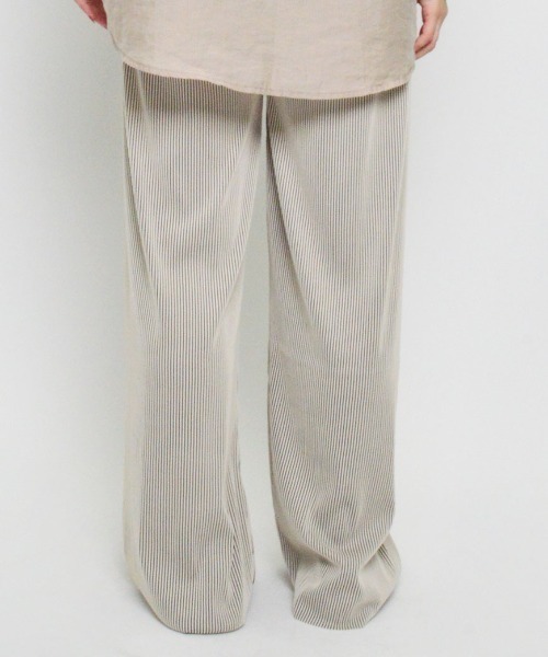 spiritoso(スピリトーゾ)の「リラックスイージーリブパンツ(その他パンツ・レディース・ブラウン/ベージュ/ブラック・MEDIUM)」の11枚目の写真