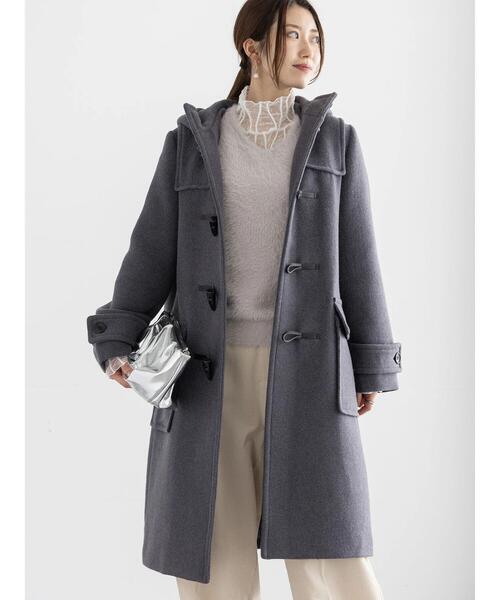 Te chichi（テチチ）の「シャギーVネックプルオーバー（ニット/セーター・レディース・グレー/チャコールグレー/ベージュ・F）」の13枚目の写真