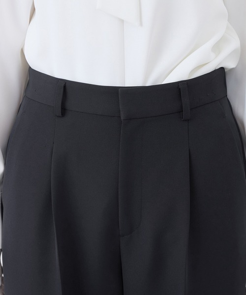 ROPE' PICNIC（ロペピクニック）の「360°ウルトラストレッチ ワイドパンツ/花粉ガード・セットアップ対応（その他パンツ・レディース・ネイビー/ブラック/イエロー系その他3・36/38/40）」の22枚目の写真