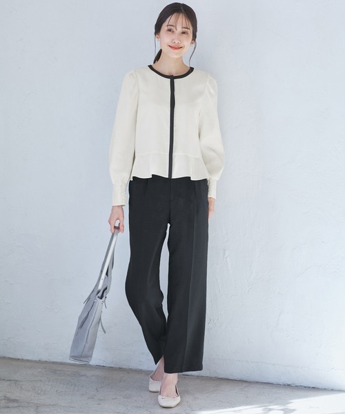 セール】360°ウルトラストレッチ ワイドパンツ/花粉ガード