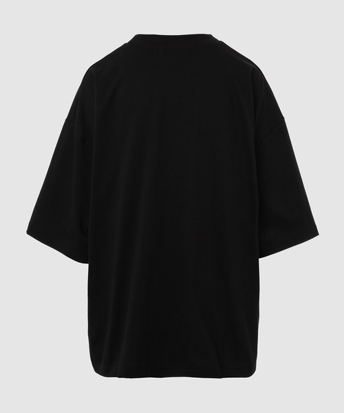 ANREALAGE(アンリアレイジ)の「WINDBREAKER PANEL TEE(Tシャツ/カットソー・メンズ・ネイビー/ブラック・48/46)」の3枚目の写真