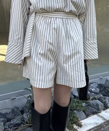 [mline]ストライプショートパンツ