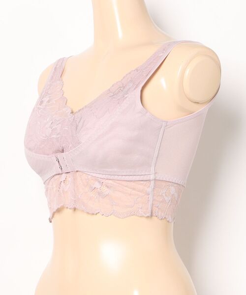 northerly（ノーザリー）の「毎日らくちん、楽しくバストケアもちもちナイトブラ（ナイトブラ・レディース・ピンク/グレー・MEDIUM/X-LARGE/LARGE）」の19枚目の写真