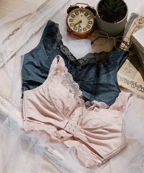 northerly（ノーザリー）の「毎日らくちん、楽しくバストケアもちもちナイトブラ（ナイトブラ・レディース・ピンク/グレー・MEDIUM/X-LARGE/LARGE）」の6枚目の写真