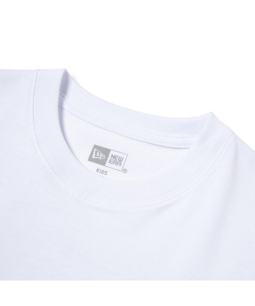 NEW ERA（ニューエラ）の「NEW ERA/ニューエラ YTH SS CT TEE TAGGING LO キッズ Tシャツ 14414383/14414385（Tシャツ/カットソー・キッズ・ホワイト/ブラック・130cm/160cm/150cm/140cm）」の6枚目の写真