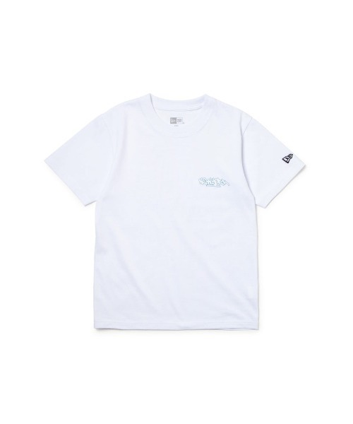 NEW ERA（ニューエラ）の「NEW ERA/ニューエラ YTH SS CT TEE TAGGING LO キッズ Tシャツ 14414383/14414385（Tシャツ/カットソー・キッズ・ホワイト/ブラック・130cm/160cm/150cm/140cm）」の3枚目の写真