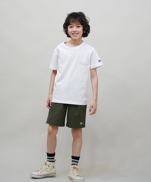 NEW ERA（ニューエラ）の「NEW ERA/ニューエラ YTH SS CT TEE TAGGING LO キッズ Tシャツ 14414383/14414385（Tシャツ/カットソー・キッズ・ホワイト/ブラック・130cm/160cm/150cm/140cm）」の14枚目の写真