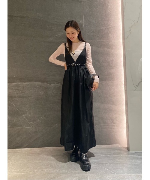 ESTNATION(エストネーション)の「GOOD PEOPLE GOOD STITCHING GOOD PRODUCT for ESTNATION / 3G クルー ロングスリーブ カットソー(Tシャツ/カットソー・レディース・ブラック/ホワイト/ライトピンク・FREE)」の6枚目の写真