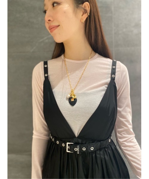 ESTNATION(エストネーション)の「GOOD PEOPLE GOOD STITCHING GOOD PRODUCT for ESTNATION / 3G クルー ロングスリーブ カットソー(Tシャツ/カットソー・レディース・ブラック/ホワイト/ライトピンク・FREE)」の8枚目の写真