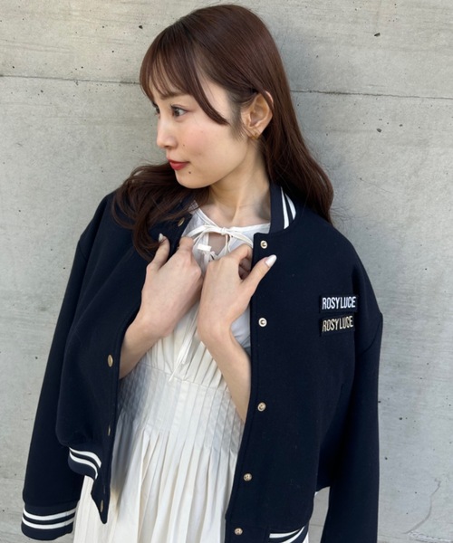 ウールブレンドスタジャン（スタジャン）｜Rosy luce（ロージー