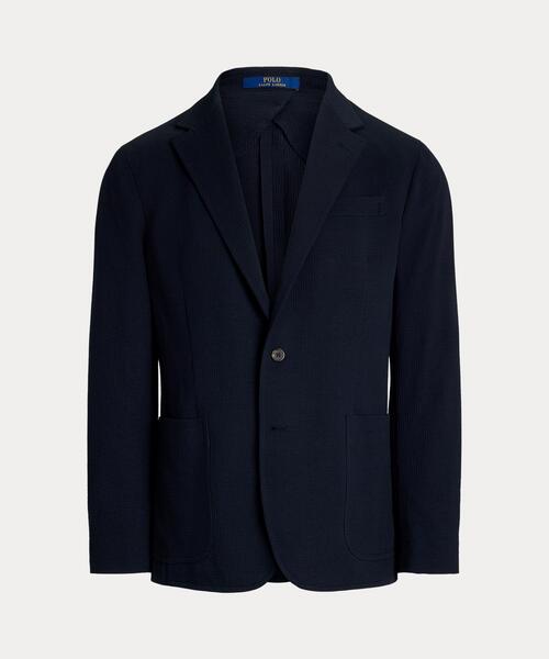 POLO RALPH LAUREN（ポロ ラルフ ローレン）の「Polo ソフト モダン ニット シアサッカー ジャケット（テーラードジャケット・メンズ・ネイビー系1・XS/L/M/S）」の6枚目の写真