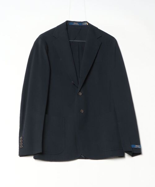 POLO RALPH LAUREN（ポロ ラルフ ローレン）の「Polo ソフト モダン ニット シアサッカー ジャケット（テーラードジャケット・メンズ・ネイビー系1・XS/L/M/S）」の3枚目の写真