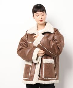 セール】リボンムートンコート（ムートンコート）｜Lil Ambition（リル