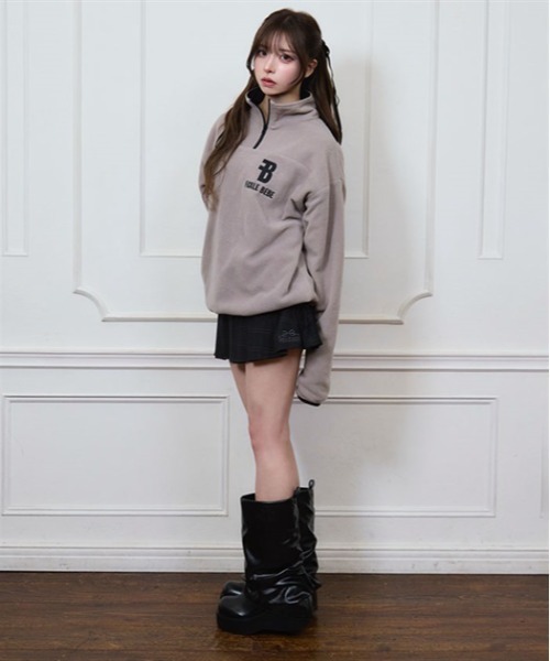 フィクルべべ　ロングブーツ　ＦＢギャザーロングブーツ FBギャザーロングブーツ（ブーツ）｜FickleBebe（フィクルベベ