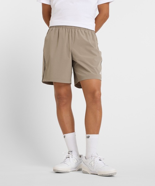 NEW BALANCE(ニューバランス)の「ウーブンショーツ7インチ(インナー無し)(その他パンツ・メンズ・ネイビー/ブラック/カーキブラウン・LARGE/MEDIUM/SMALL/XX-LARGE/X-LARGE)」の3枚目の写真