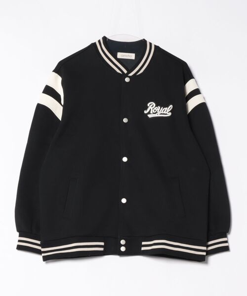 aimoha（アイモハ）の「ロゴ刺繍デザインスタジャン（スタジャン・レディース・ライトグレー/ブラック/イエロー/ベージュ・FREE）」の20枚目の写真