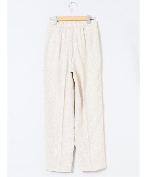 m.f.editorial（エムエフエディトリアル）の「【裾部分加工済】m.f.エディトリアル レディース ツイード ストレートパンツ(セットアップ可能)（その他パンツ・レディース・ネイビー/アイボリー・MEDIUM/LARGE）」の10枚目の写真