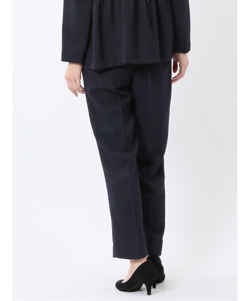 m.f.editorial（エムエフエディトリアル）の「【裾部分加工済】m.f.エディトリアル レディース ツイード ストレートパンツ(セットアップ可能)（その他パンツ・レディース・ネイビー/アイボリー・MEDIUM/LARGE）」の17枚目の写真