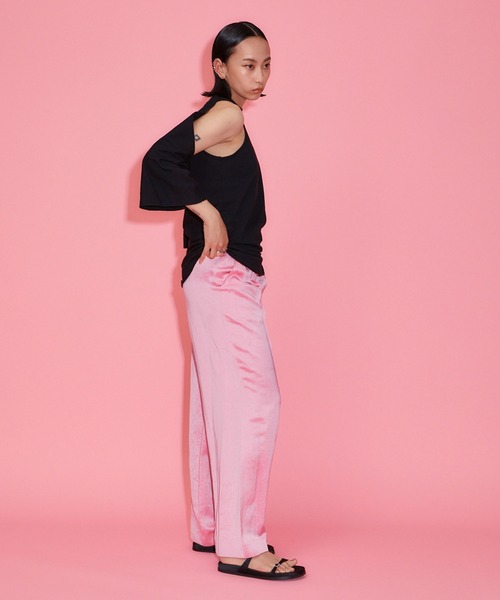 sunsea 20ss linen wide straight　リネンパンツ SUNSEA LINEN WIDE STRAIGHT PANT