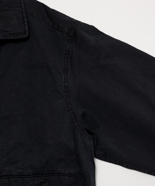 McGREGOR（マックレガー）の「McGREGOR COLLECTION/マックレガー コレクション オーバーダイ フェード加工 ドリズラージャケット（ブルゾン・メンズ・ブラック/ベージュ/レッド・MEDIUM/LARGE）」の8枚目の写真