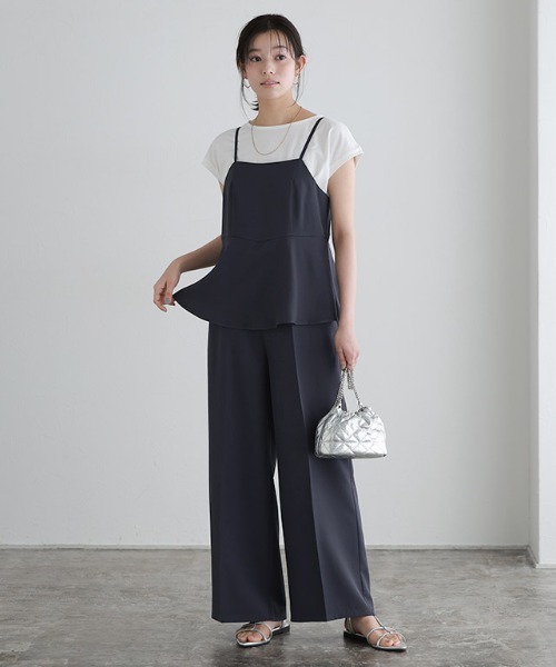 新品未使用 regleam ペプラムオールインワン ブラック ペプラム