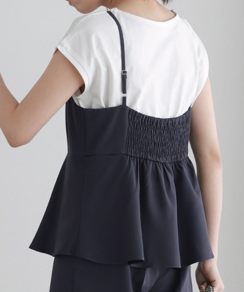 ペプラムオールインワン（つなぎ/オールインワン）｜Pierrot（ピエロ