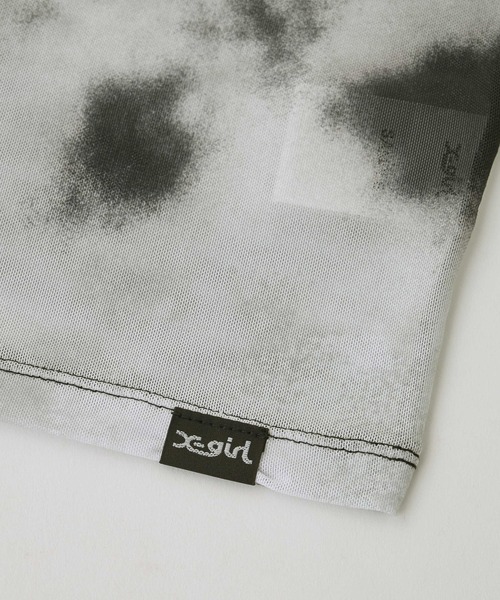 セール】DRAWSTRING MESH TOP（Tシャツ/カットソー）｜X-girl