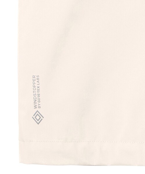 AIGLE（エーグル）の「GORE-TEX ゴアテックスウインドストッパー(R) 防風 撥水 透湿 スリーブレスベスト（ベスト・メンズ・オフホワイト/ダークブルー・L/S/M）」の22枚目の写真