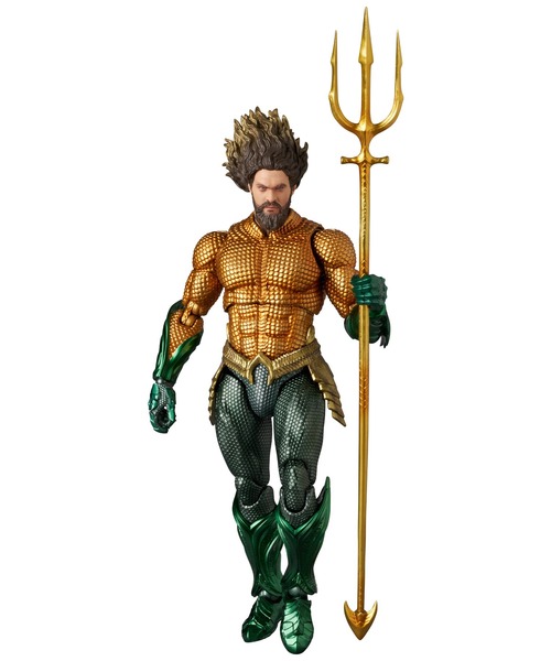 MAFEX AQUAMAN（GOLD & GREEN SUIT） New MAFEX Aquaman and the Lost Kingdom - Aquaman (Gold & Green