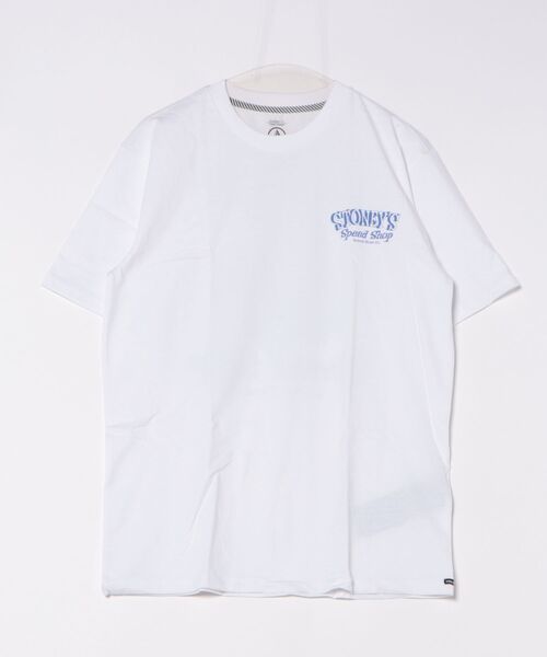 VOLCOM（ボルコム）の「VOLCOM/ボルコム 半袖Tシャツ バックプリント A5202500（Tシャツ/カットソー・メンズ・ブラック/ホワイト・M/L/XL）」の3枚目の写真