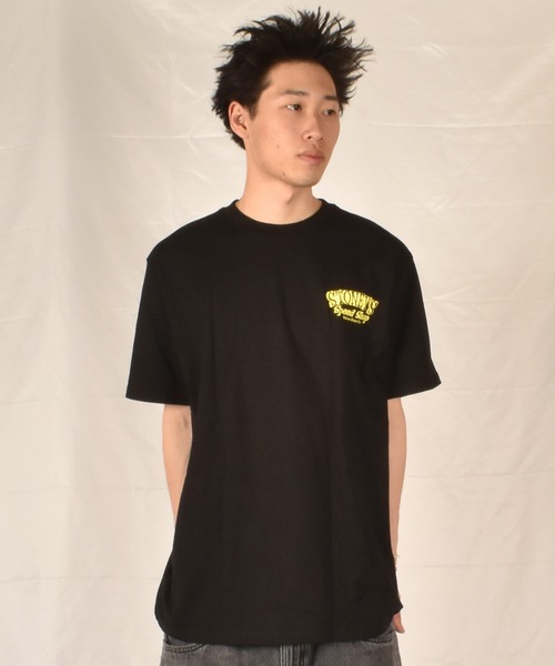 VOLCOM（ボルコム）の「VOLCOM/ボルコム 半袖Tシャツ バックプリント A5202500（Tシャツ/カットソー・メンズ・ブラック/ホワイト・M/L/XL）」の8枚目の写真