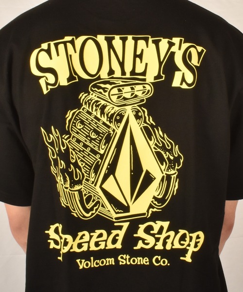 VOLCOM（ボルコム）の「VOLCOM/ボルコム 半袖Tシャツ バックプリント A5202500（Tシャツ/カットソー・メンズ・ブラック/ホワイト・M/L/XL）」の12枚目の写真