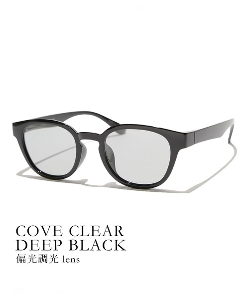 jugaad14】COVE CLEAR deep black（サングラス）｜Jugaad14
