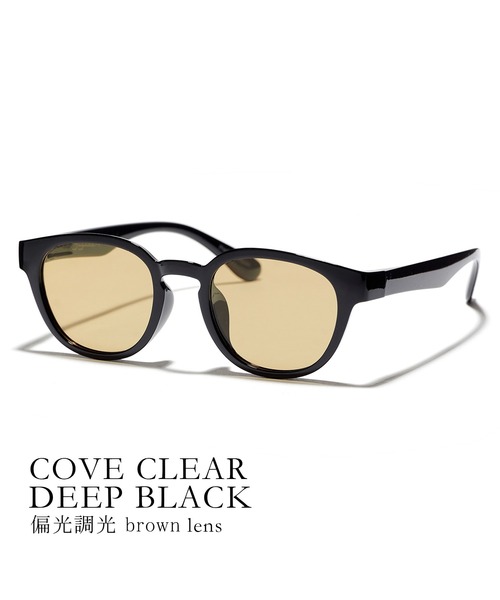 jugaad14】COVE CLEAR deep black（サングラス）｜Jugaad14（ジュ
